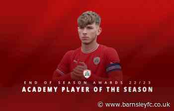 JONATHAN BLAND NAMED ACADEMY PLAYER OF THE SEASON