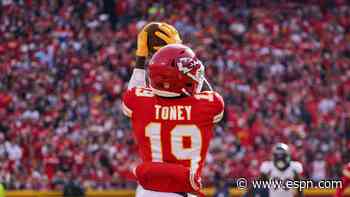 Can Kadarius Toney be the Chiefs' No. 1 wide receiver?