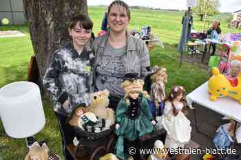 Schweckhausen: Gelungener erster Dorfflohmarkt rund um alte Schule