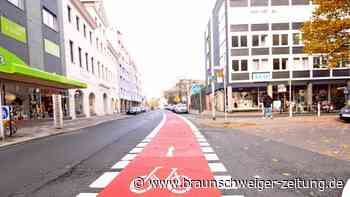 Weitere Radwege in Braunschweig werden rot markiert