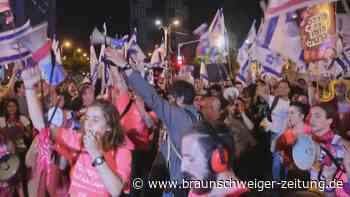 Erneut Massenproteste gegen umstrittene Justizreform in Israel