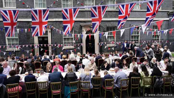 Thousands of coronation street parties take place amid questions about monarchy's future