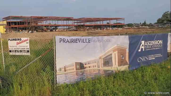 Residents react to Prairieville High School construction