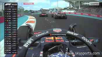 Verstappen speeds past Leclerc and Magnussen in one move