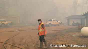 Northern Sask. residents returning home following wildfire evacuation