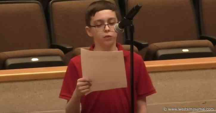 12-Year-Old Boy Fights Back After School Sent Him Home for True Words Written on His Shirt