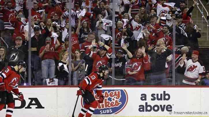 Devils answer in Game 3, rout Canes 8-4, deficit now 2-1