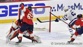 RECAP: Panthers beat Maple Leafs 3-2 in OT, take 3-0 series lead