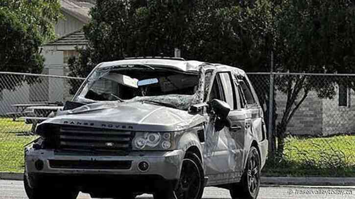 SUV driver hits crowd at Texas bus stop near border; 8 dead