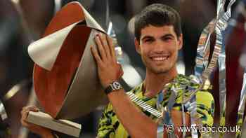 Madrid Open: Carlos Alcaraz wins title with victory over Jan-Lennard Struff
