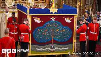 Creating King's anointing screen was an honour, says designer