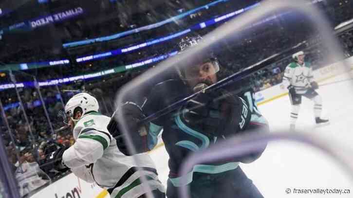 Kraken ride 2nd period outburst, thump Stars 7-2 in Game 3