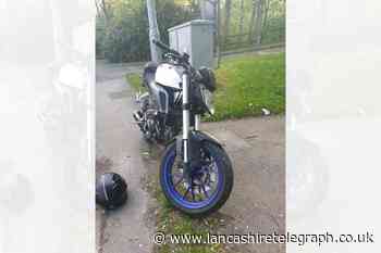 Blackburn motorcyclist rode stolen bike without licence and insurance