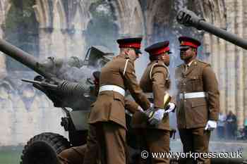 Coronation gun salute by North East Gunners in York a 'great honour'