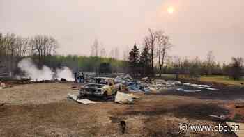 Alberta wildfire evacuees frustrated by a lack of information and timelines for return