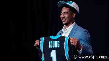 Bryce Young projected to start even though he begins as Panthers' backup