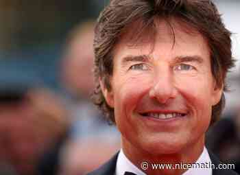 Aux commandes d'un avion, l'acteur Tom Cruise adresse un message au nouveau roi Charles III