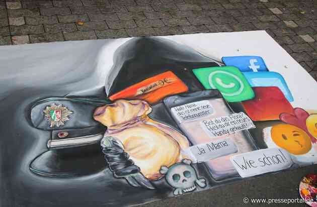 POL-SI: Polizei warnt mit Kunstaktion vor Betrügereien #polsiwi