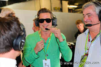 Brad Pitt s’entraîne sur le circuit Paul Ricard du Castellet pour un film sur la F1