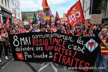 Macron à Lyon: 3.000 manifestants anti-réforme des retraites "commémorent la Résistance"