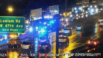 Driver Hospitalized After Possible Road-Rage Shooting on Palmetto Expressway