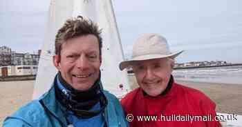 Psychiatrist reaches East Yorkshire coast on his ‘Laser around the UK 3’ sailing challenge for charity