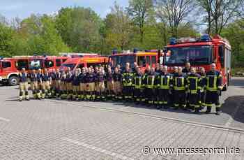 FW Alpen: Interkommunaler Trainingstag am Institut der Feuerwehr in Münster