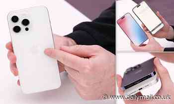 Is THIS the iPhone 15 Ultra? Dummy unit for Apple's next phone emerges