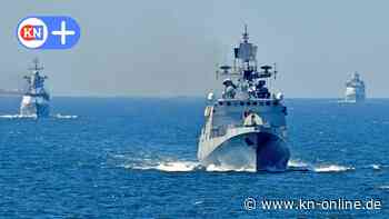 Fregatte der Schwarzmeerflotte Russlands in der Ostsee eingetroffen