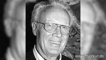 Er war Träger der Bürgermedaille: Wolfratshausen trauert um ehemaligen Dritten Bürgermeister