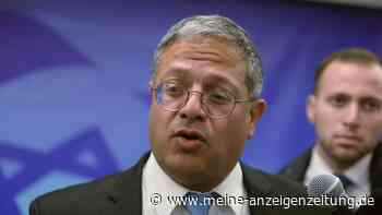 EU sagt Empfang in Israel wegen Teilnahme von Ben-Gvir ab