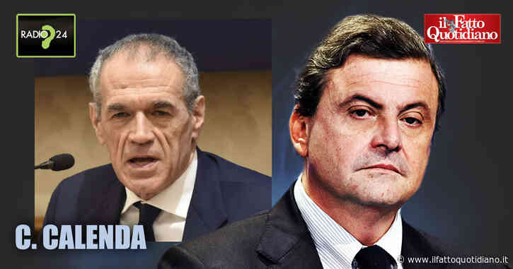 Calenda: “Va abolita la Camera dei deputati, è inutile. Cottarelli? Gli proposi di candidarsi con Azione, non capisco perché sia andato col Pd”