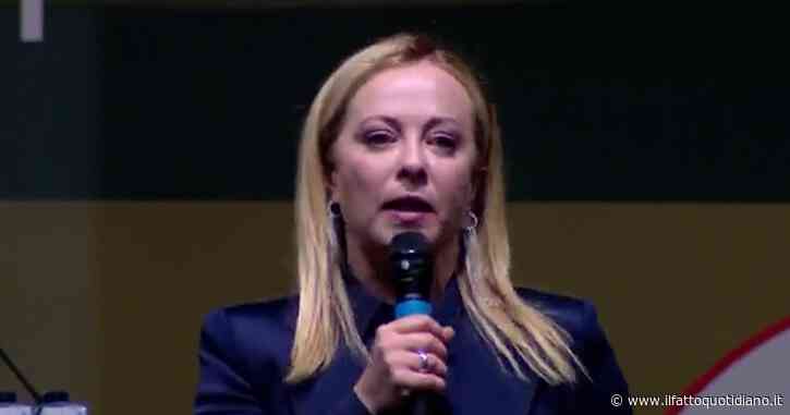 Riforma costituzionale, Meloni: “La faccio. Non è una priorità? Io credo lo sia, basta con i governi costruiti in laboratorio”