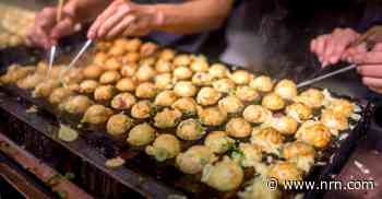 The Japanese snack Takoyaki increases in popularity on menus
