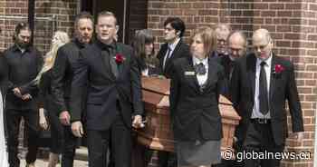 Family, friends gather at private funeral for Gordon Lightfoot in Orillia, Ont.