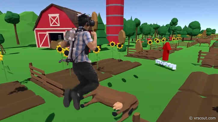 Mechanical Backpack Makes Jumping In VR More Fun