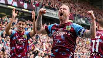 Burnley 3-0 Cardiff City: Clarets crowned champions with 101 points