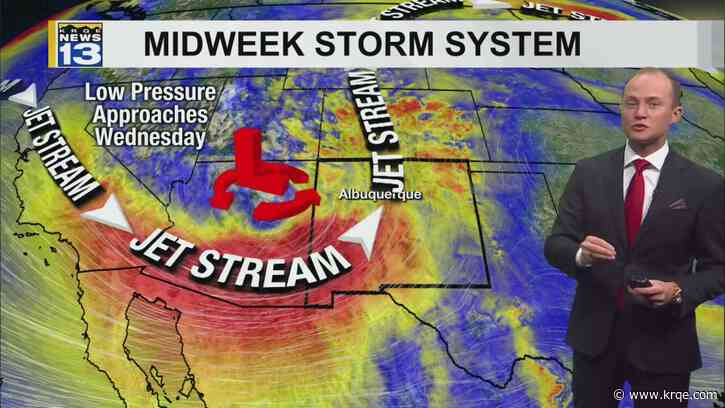 Strong winds return Wednesday