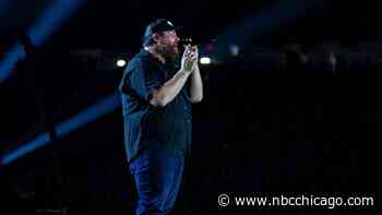 Bears Attend Chicago Luke Combs Concert at Soldier Field.