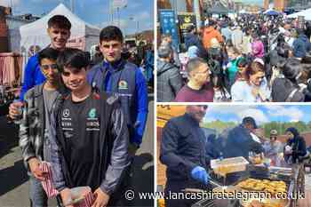 Huge crowds at Blackburn Rovers Halal Food Festival