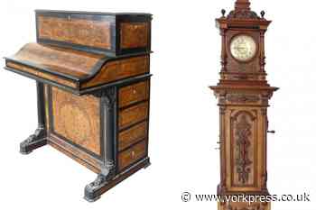 North Yorkshire: 'Rare' 19th century musical desk is up for auction