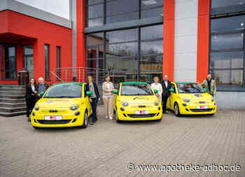 Gewinnübergabe: Drei Apotheken gewinnen Fiat 500 E von WEPA Apothekenbedarf