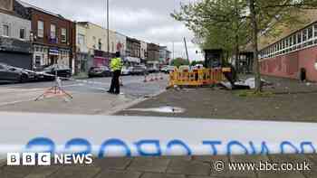 Bristol cash machine and parked cars damaged over night