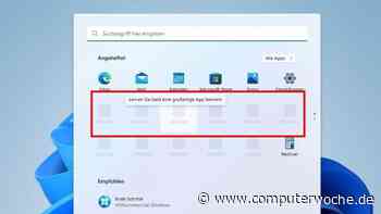 Windows 11: Installation ohne Netzwerkzugriff