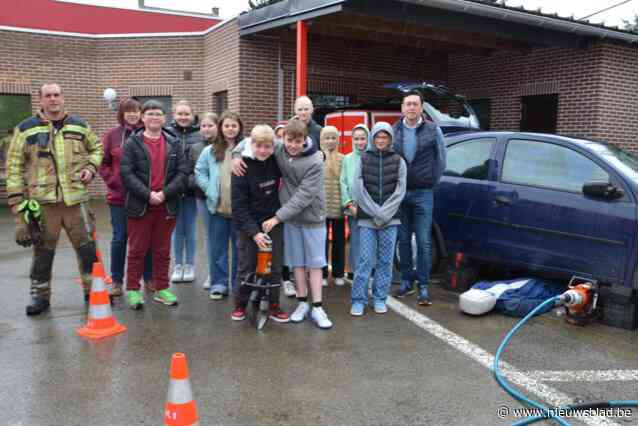 Rotary leert scholieren alles over de hulpdiensten