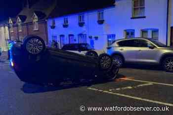 Bushey High Street crash leaves driver needing hospital care