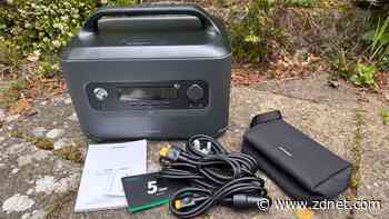 This easy-to-use portable power station keeps you charged up wherever you roam