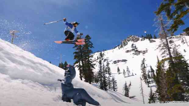 Connery Lundin And Hank Skinner Enact Revenge On Dinosaur Costume Wearing Skier For The Slot Extremes