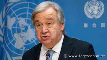 Liveblog: ++ Guterres dämpft Hoffnungen auf Frieden ++