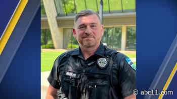 Chapel Hill police officer died by crashing into the back of log truck on US 421 in Chatham County